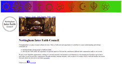 Desktop Screenshot of interfaithnottingham.org.uk